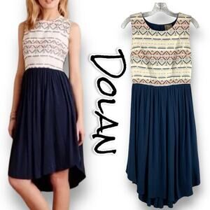 Dolan Left Coast Anthropologie Southwestern Print Dress Women’s Size XS